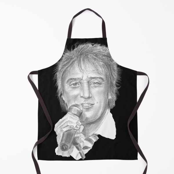 Item preview, Sir Rod Steward pencil drawing designed and sold by Jennifer Morcom.