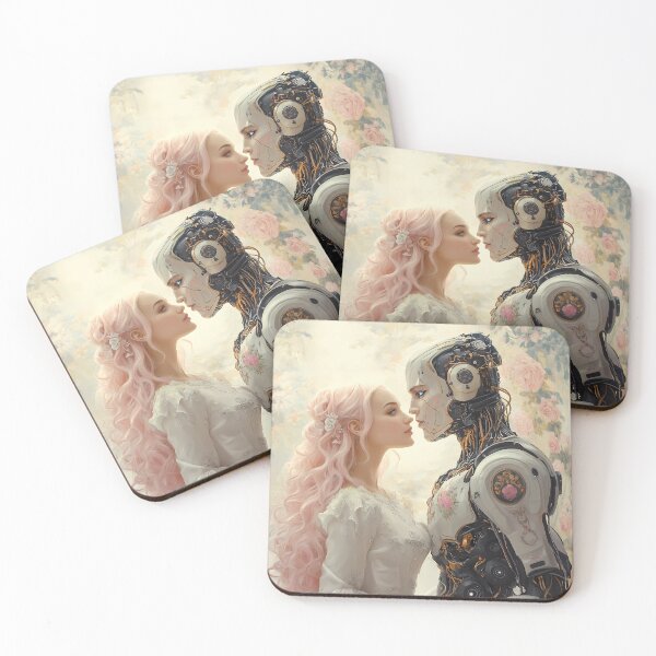 Item preview, Rococo & AI: A Dance of Pastel Harmony (Soft Pink I) designed and sold by DeenaZoeyFusion.
