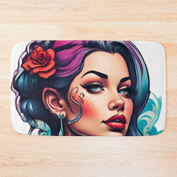 Item preview, Tattoo Pinup Girl  designed and sold by MatrixTattoo.