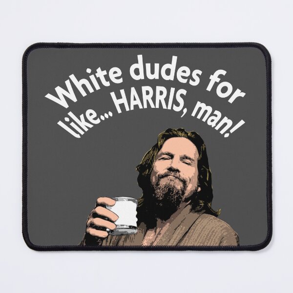 Item preview, White dudes for... like Harris, man! designed and sold by notoriousitees.