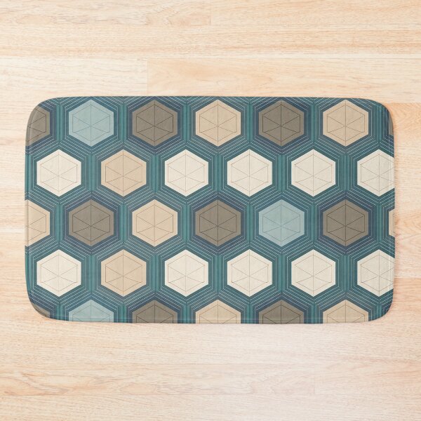 Item preview, A hexagonal pattern Desing with interlocking hexagonal tiles . designed and sold by HEMRO.