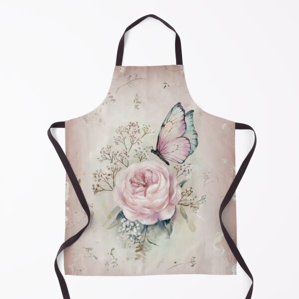 Item preview, Cabbage Rose and Butterfly Vintage Beauty designed and sold by SloganExpress.