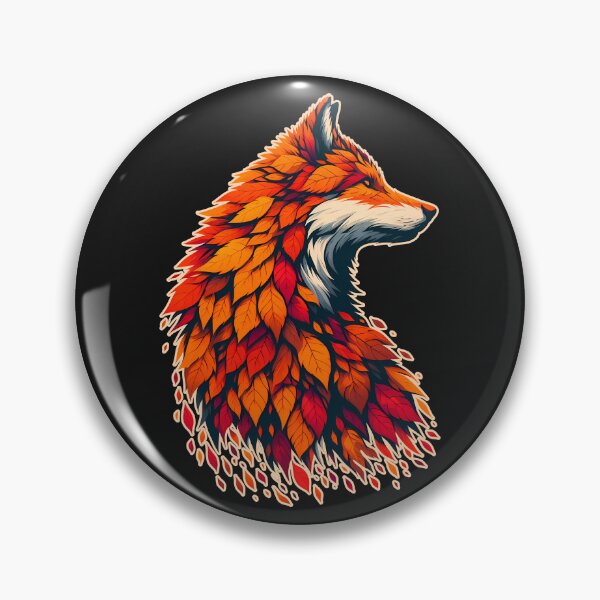 Item preview, Wolf Made of Leaves, Ai Generated Art  designed and sold by ACC .