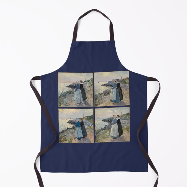 Item preview, Two Women Chatting by the Sea, St. Thomas" (1856) variation designed and sold by Gentle40Winks.