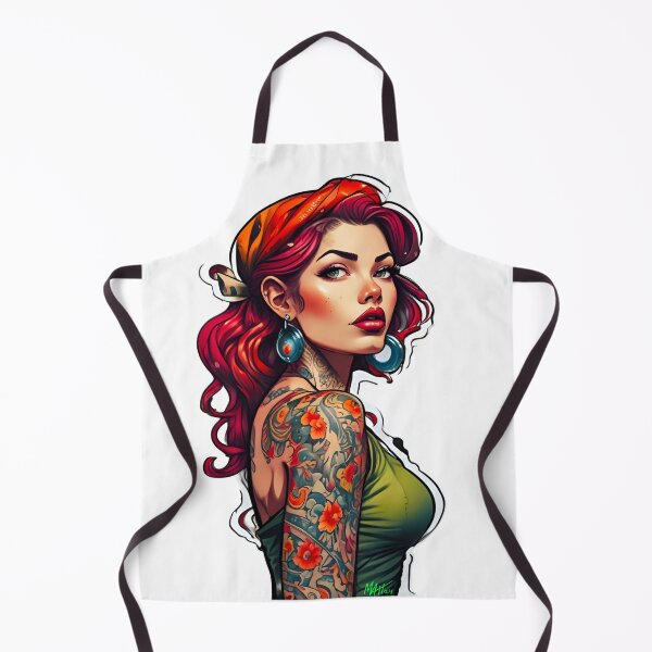 Item preview, Tattoo Pinup Girl  designed and sold by MatrixTattoo.
