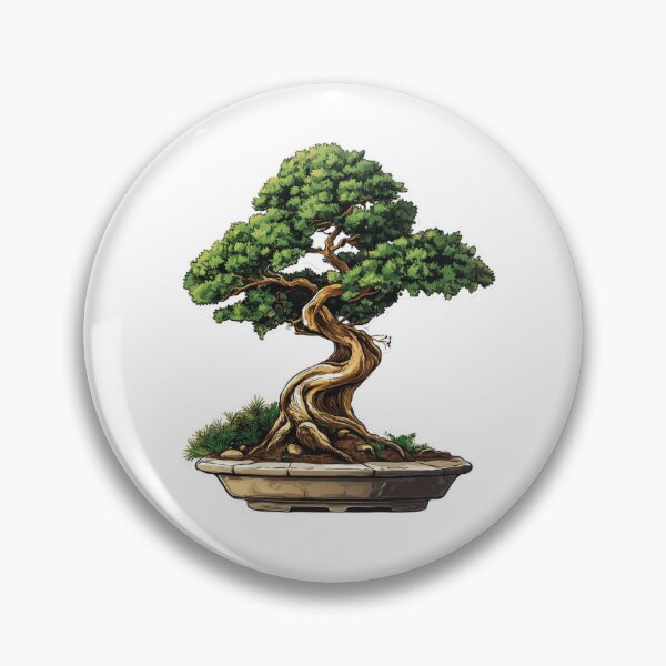 Item preview, Beautifull old style bonsai sticker style designed and sold by SmileshareShop.