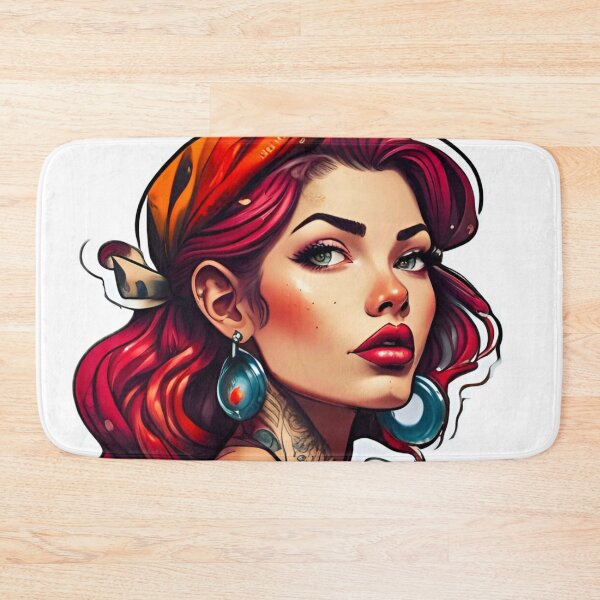 Item preview, Tattoo Pinup Girl  designed and sold by MatrixTattoo.