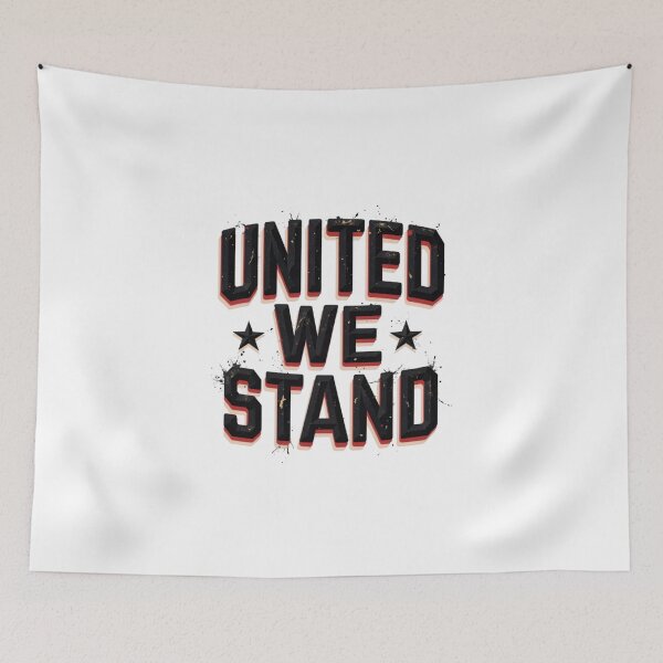 Item preview, united we stand  designed and sold by Ismartista.