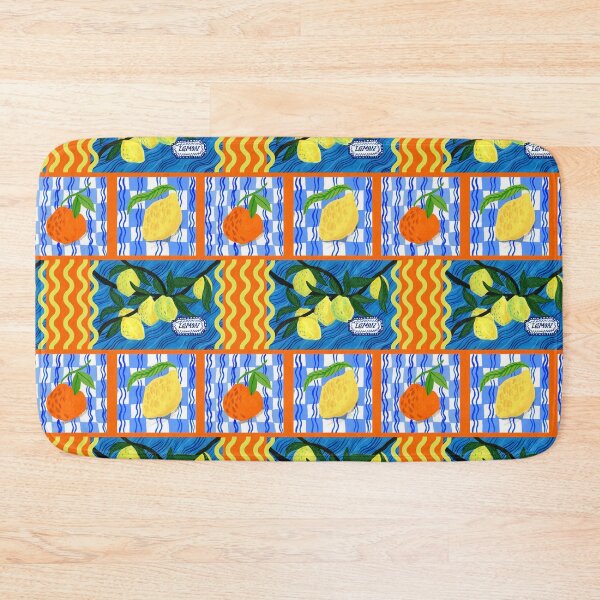 Item preview, Orange National Trust Lemons by Jemma Jamie Skidmore | Mediterranean-Inspired Citrus Design designed and sold by Jemma Jamie Skidmore.