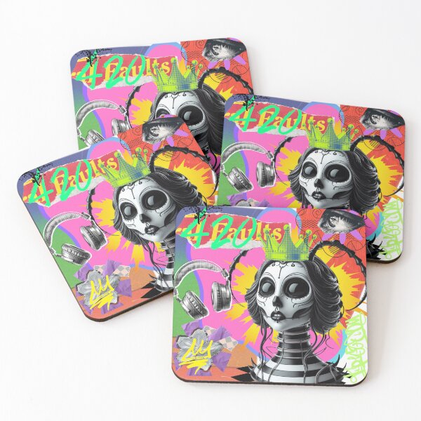 Item preview, Tim Burton-Inspired Art Collage Collection – Punk, Gothic, and Retro Fusion designed and sold by MiszungART.