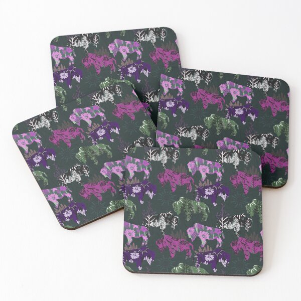 Item preview, Pink Bison designed and sold by WYFolkMama.