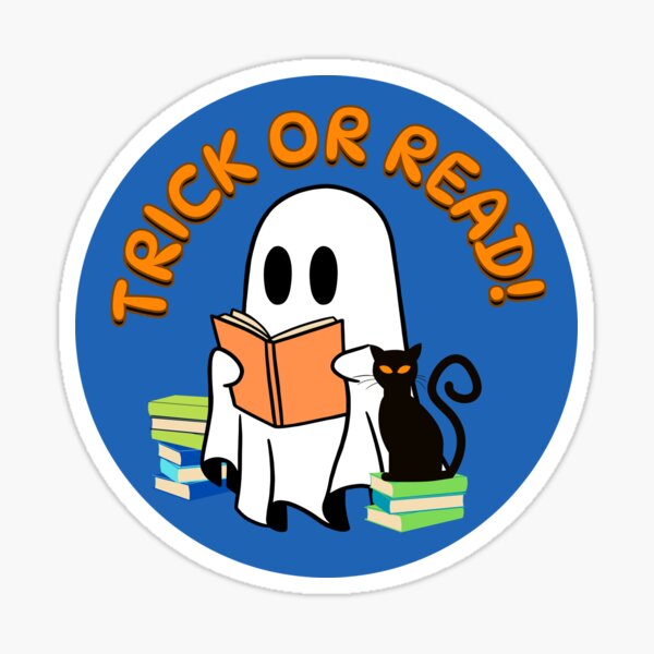 Trick or Read! Sticker