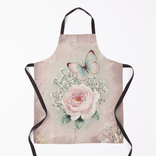 Item preview, Cabbage Rose and Butterfly Vintage Beauty designed and sold by SloganExpress.