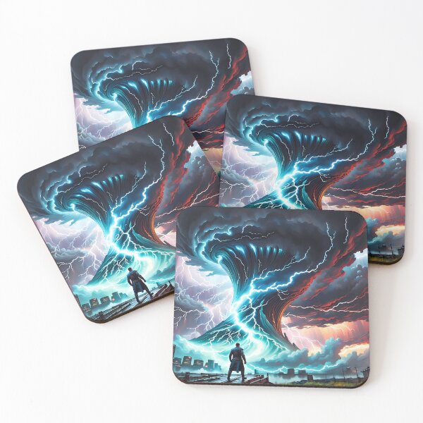 Item preview, Lightning Tornado, Ai Generated Art  designed and sold by ACC .