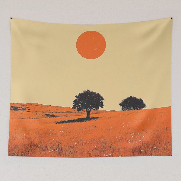 Item preview, Copy of  Sunset in a grass field designed and sold by Zen Lael.