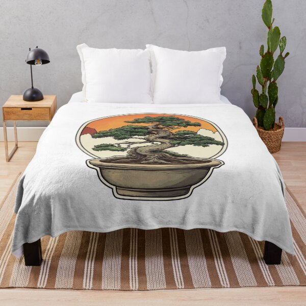 Item preview, Bonsai sunset lover sticker style designed and sold by SmileshareShop.