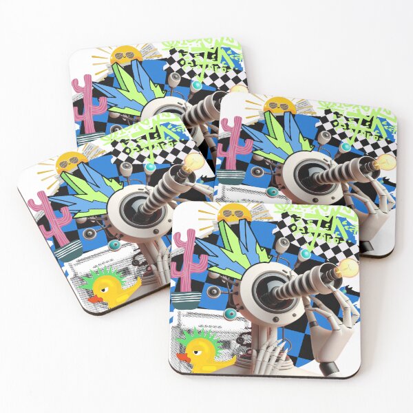 Item preview, Tim Burton-Inspired Art Collage Collection – Punk, Gothic, and Retro Fusion designed and sold by MiszungART.