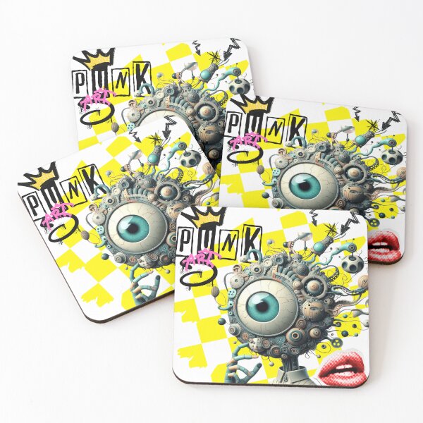 Item preview, Tim Burton-Inspired Art Collage Collection – Punk, Gothic, and Retro Fusion designed and sold by MiszungART.