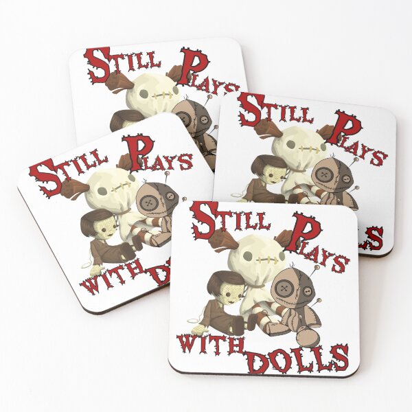 Item preview, Still Plays With Dolls - Creepy Doll - Horror designed and sold by Blood-Stained.