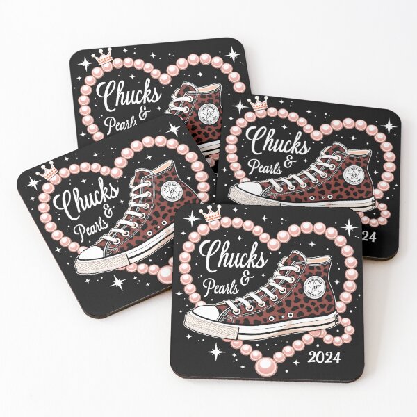 Item preview, Chucks and Pearls Black History Kamala for 47th President designed and sold by HauntandStick99.