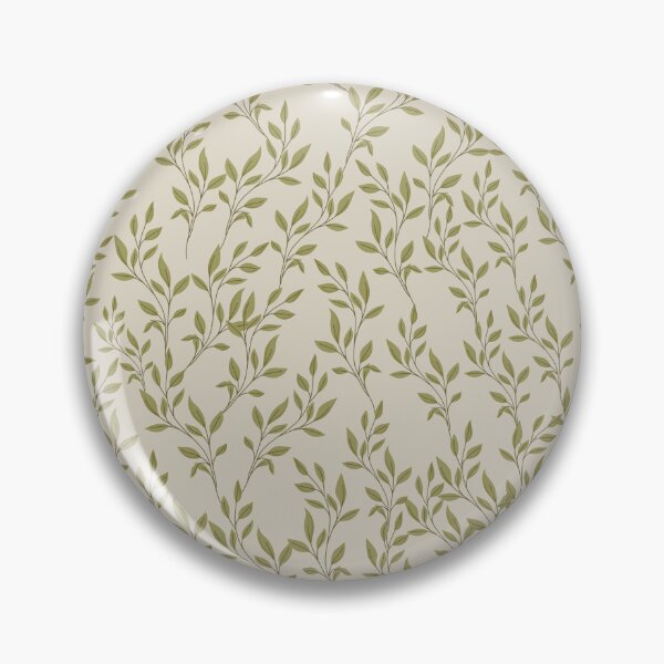 Item preview, Plants pattern - Latte  designed and sold by Asmaa Abdul-Azim.