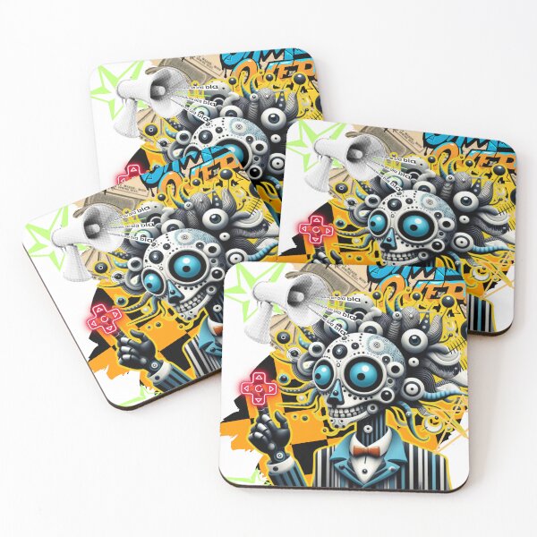 Item preview, Tim Burton-Inspired Art Collage Collection – Punk, Gothic, and Retro Fusion designed and sold by MiszungART.