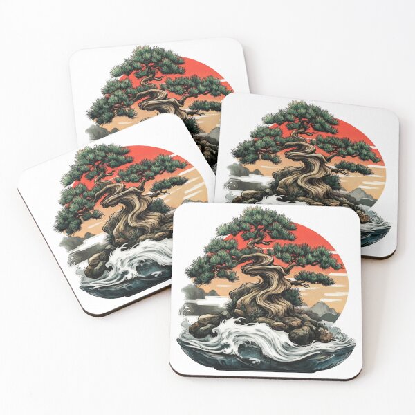 Item preview, Bonsai lover wild nature sticker style designed and sold by SmileshareShop.