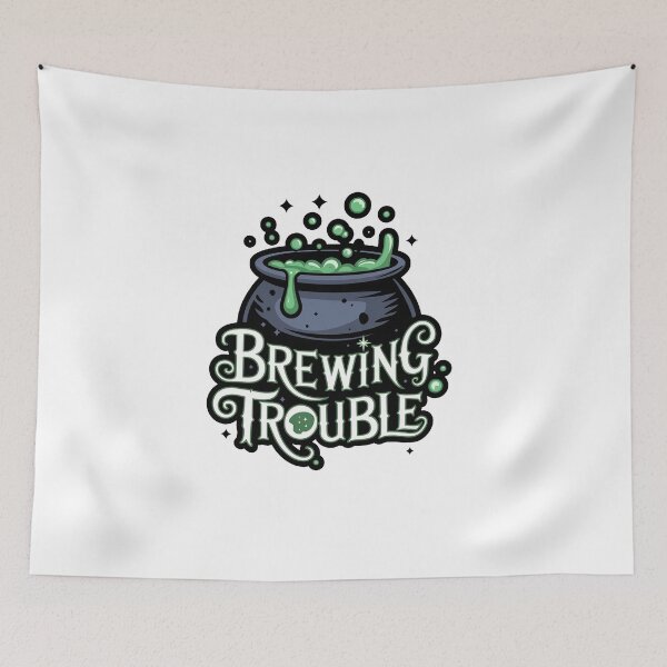 Item preview, Witches Kettle - Brewing Trouble designed and sold by MrERNST.