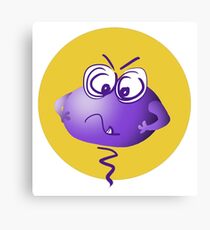 Funny monster Canvas Print