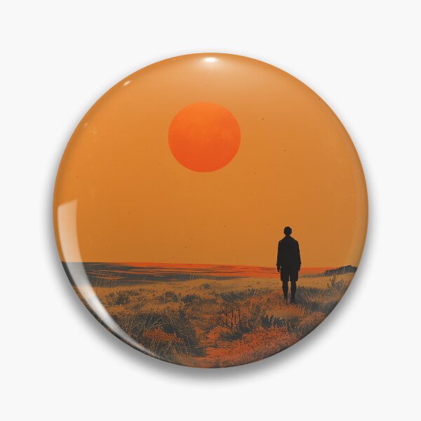 Item preview, Sunset in a grass field designed and sold by Zen Lael.