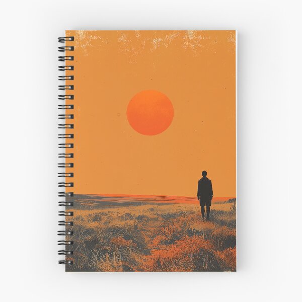 Item preview, Sunset in a grass field designed and sold by Zen Lael.