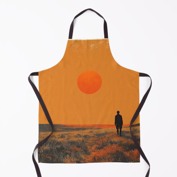 Item preview, Sunset in a grass field designed and sold by Zen Lael.