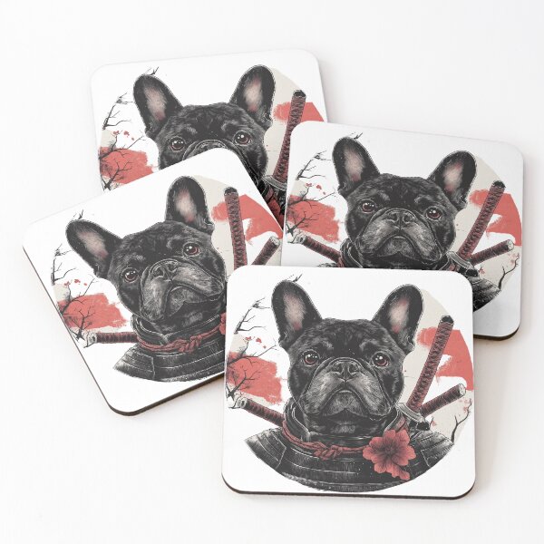 Item preview, French Bulldog Samurai designed and sold by Etherealnomad.
