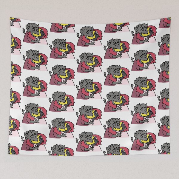 Item preview, Legally Ambiguous Gargoyle kissing Legally Ambiguous Cardinal designed and sold by KaReggie-4ever.