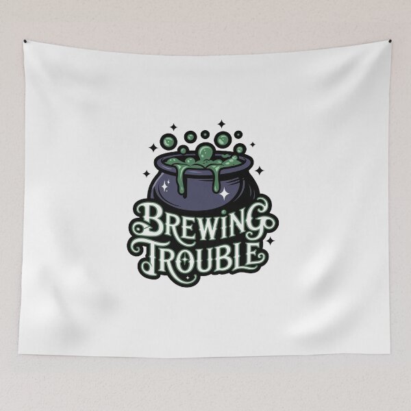 Item preview, Witches Kettle - Brewing Trouble designed and sold by MrERNST.