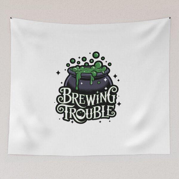 Item preview, Witches Kettle - Brewing Trouble designed and sold by MrERNST.