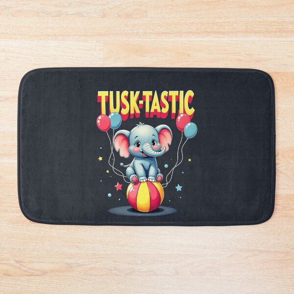 Item preview, Adorable Tusk-Tastic Circus Elephant T-Shirt designed and sold by Taans-Creation.