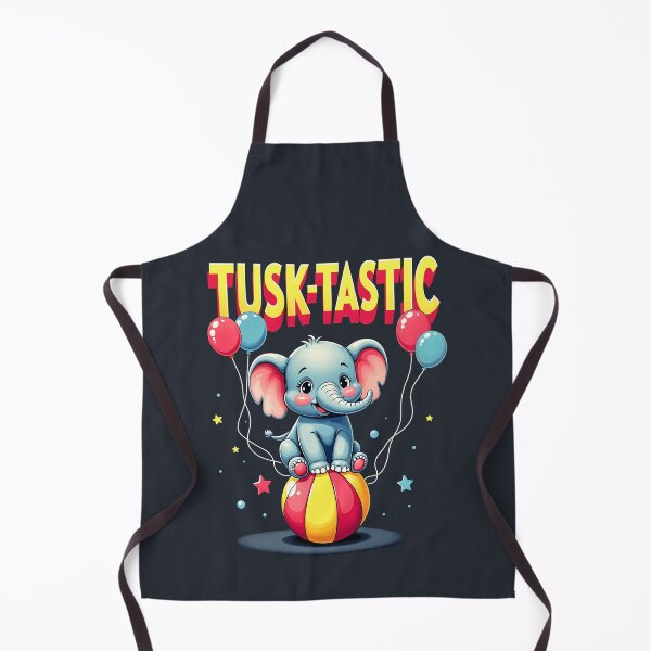Item preview, Adorable Tusk-Tastic Circus Elephant T-Shirt designed and sold by Taans-Creation.