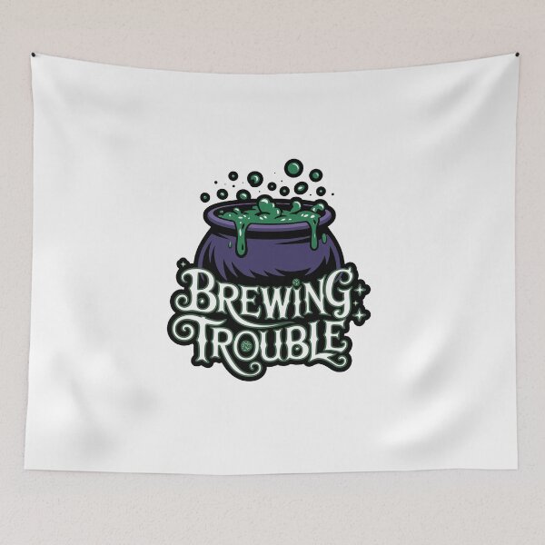 Item preview, Witches Kettle - Brewing Trouble designed and sold by MrERNST.