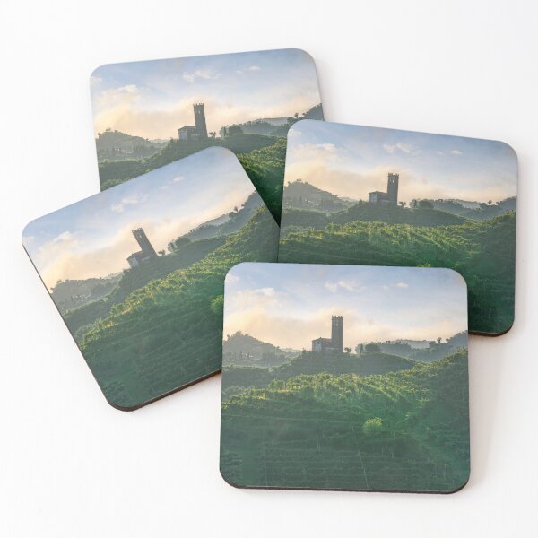 Item preview, Prosecco vineyards and San Lorenzo church, Italy designed and sold by Stefano Orazzini.