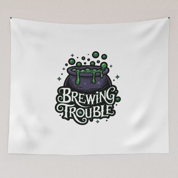 Item preview, Witches Kettle - Brewing Trouble designed and sold by MrERNST.