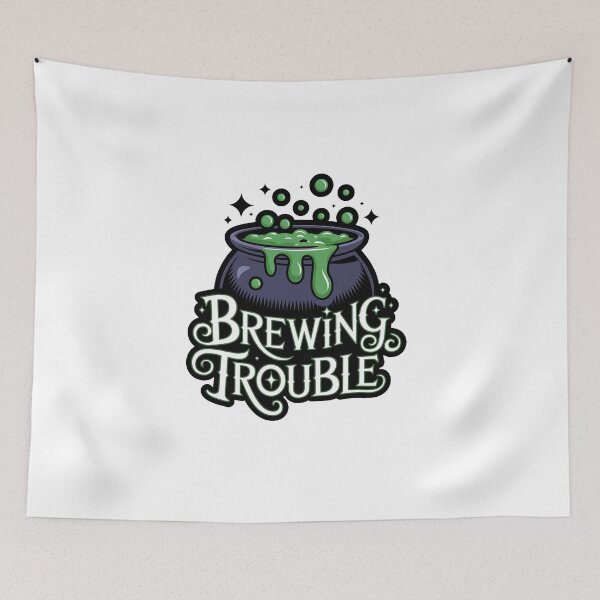 Item preview, Witches Kettle - Brewing Trouble designed and sold by MrERNST.