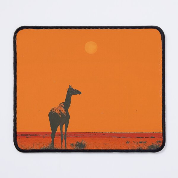 Item preview, Giraffe at sunset on the safari  designed and sold by Zen Lael.