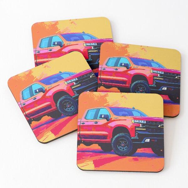 Item preview, Chevrolet Silverado VI  -  Pop Art designed and sold by AutoPopStudio.