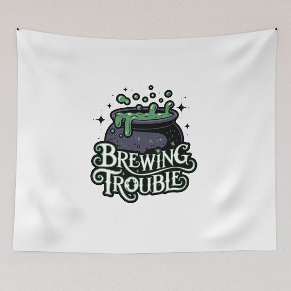 Item preview, Witches Kettle - Brewing Trouble designed and sold by MrERNST.