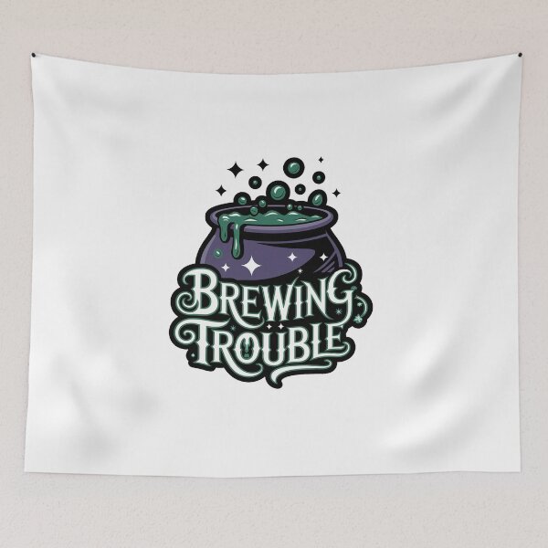 Item preview, Witches Kettle - Brewing Trouble designed and sold by MrERNST.