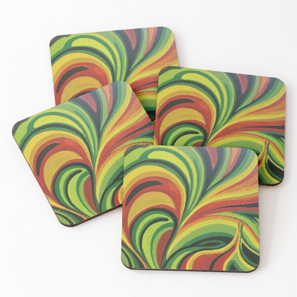 Item preview, Vibrant Swirls of Color designed and sold by ZenOfAIarts.