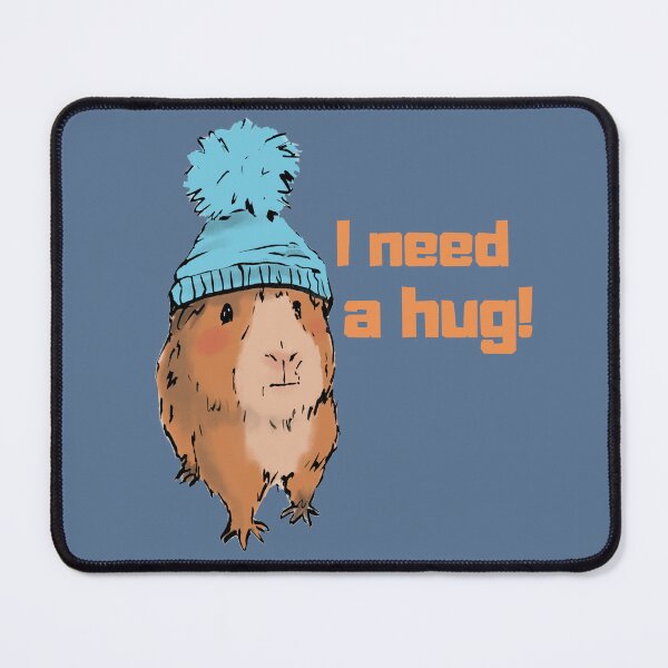 Item preview, guinea pig in a winter hat needes a hug designed and sold by SaelKamila.