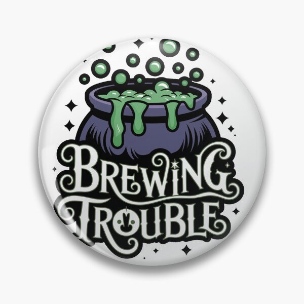 Item preview, Witches Kettle - Brewing Trouble designed and sold by MrERNST.