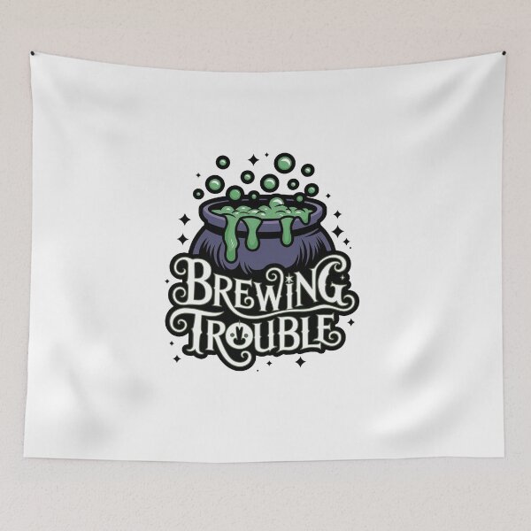 Item preview, Witches Kettle - Brewing Trouble designed and sold by MrERNST.
